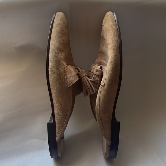 EUC - Leather Flats Slip on Loafers 7.5M - Picture 6 of 11